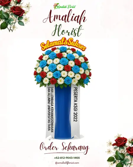 Standing Flowers Hotel Santika Tmii Jakarta
